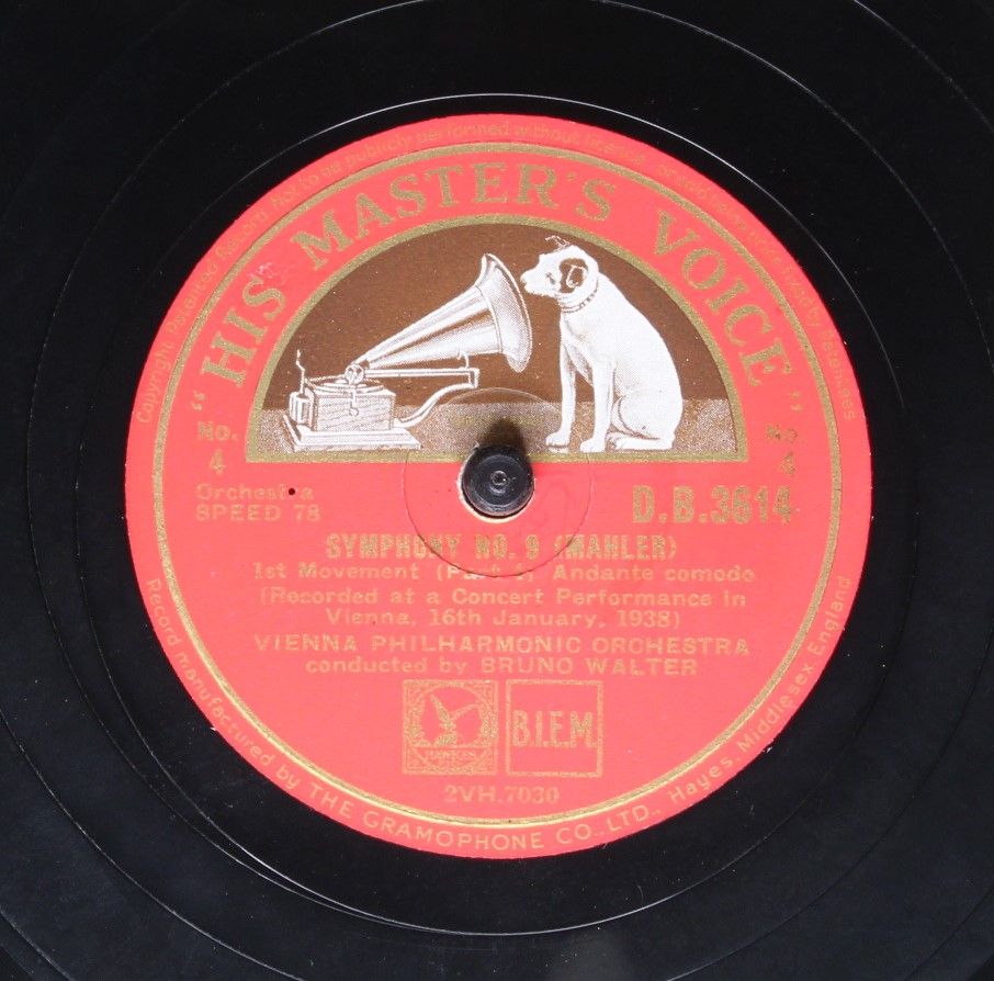 His Master's Voice D.B.3613 - Gustav Mahler, Wiener Philharmonik - Image 6
