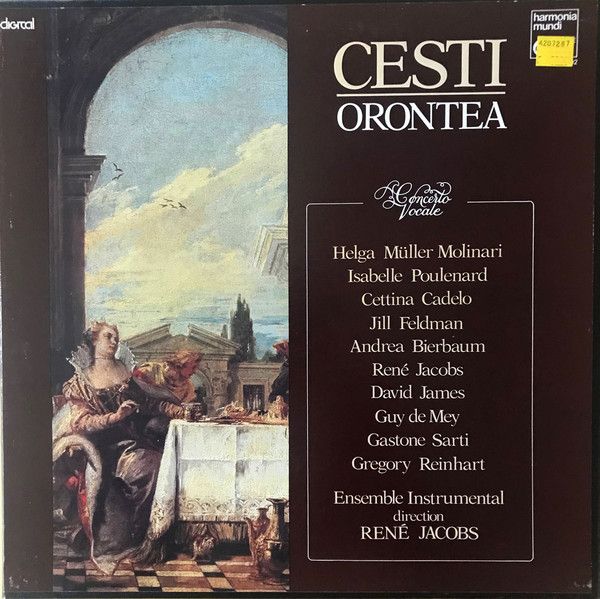 Harmonia Mundi HM 1100/02 - Antonio Cesti, Concerto Vocale, René