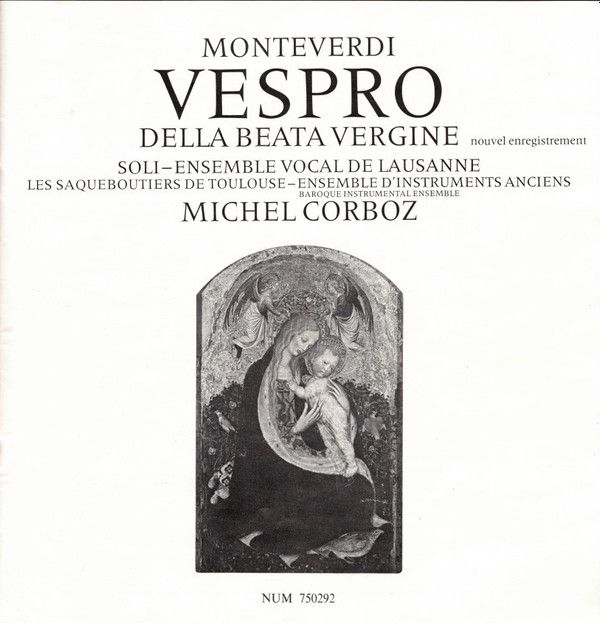 Erato 750292 - Claudio Monteverdi, Ensemble Vocal De Lausanne, L - Image 7
