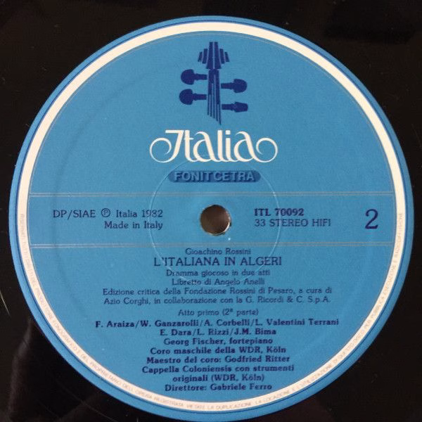 Italia ITL 70092 - Gioacchino Rossini, Lucia Valentini Terrani, - Image 6