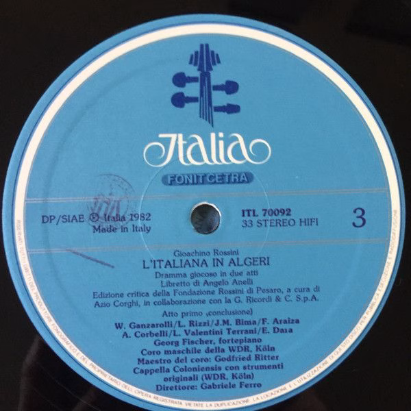 Italia ITL 70092 - Gioacchino Rossini, Lucia Valentini Terrani, - Image 7