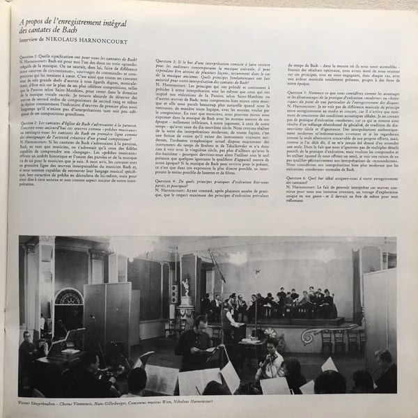 Telefunken SAW 9583-M - Johann Sebastian Bach, Concentus Musicus - Image 5