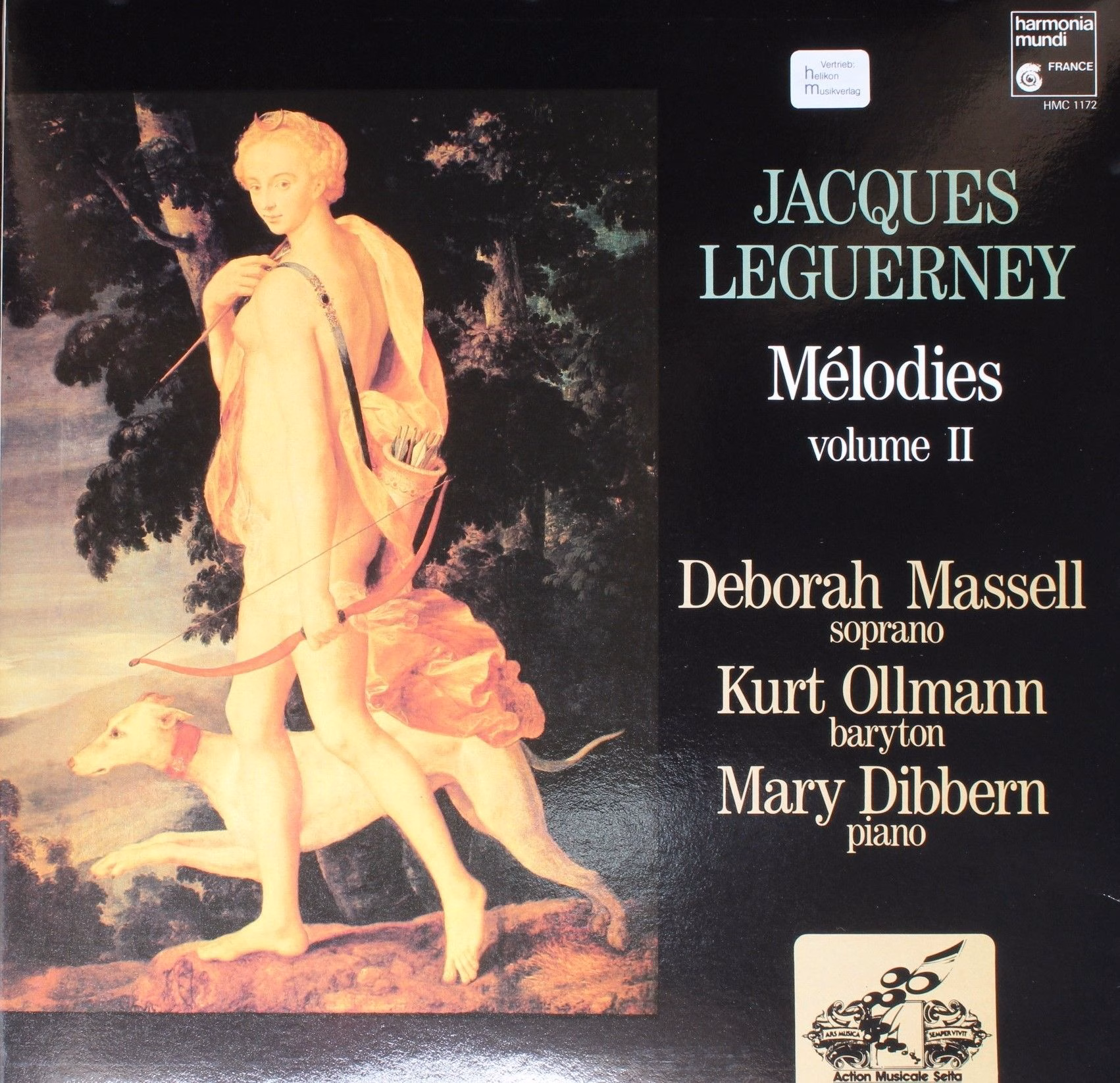 harmonia mundi France HMC 1172 - Jacques Leguerney - Mélodies Vo