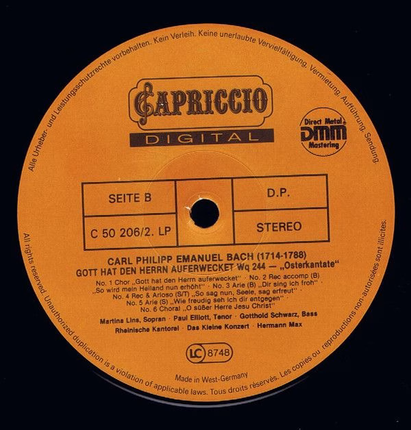 Capriccio C 50 206/1-2 - Carl Philipp Emanuel Bach, Barbara Schl - Image 9
