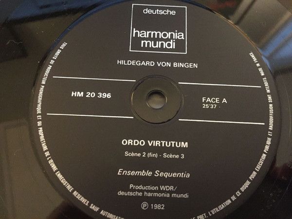 Deutsche Harmonia Mundi HM 20395/96 - Hildegard Von Bingen, Sequ - Image 3