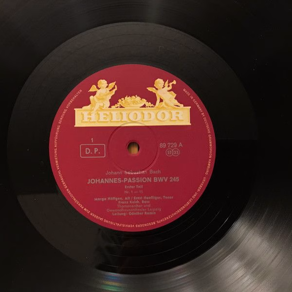 HELIODOR 89 729 - Johann Sebastian Bach, Thomanerchor, Gewandhau - Image 3