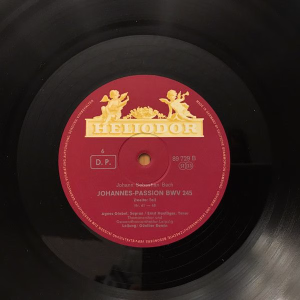 HELIODOR 89 729 - Johann Sebastian Bach, Thomanerchor, Gewandhau - Image 4