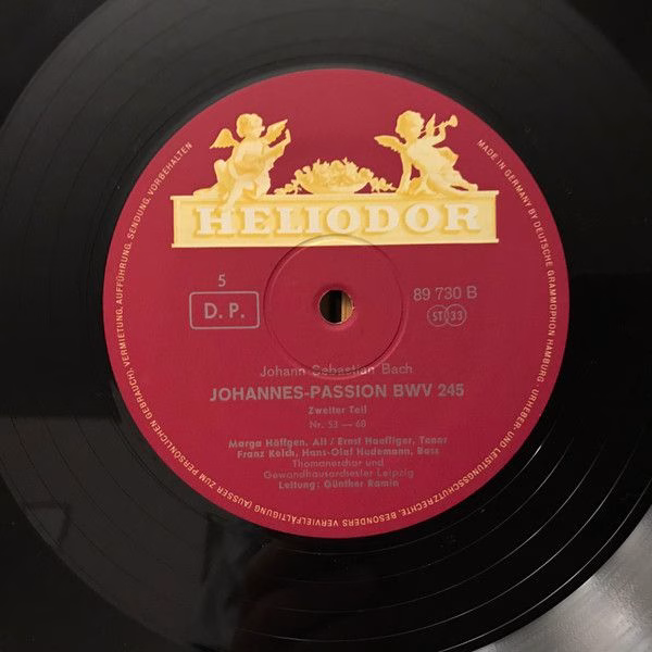HELIODOR 89 729 - Johann Sebastian Bach, Thomanerchor, Gewandhau - Image 7