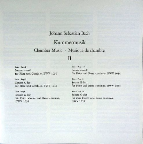 Telefunken 6.35339 EX - Johann Sebastian Bach, Nikolaus Harnonco - Image 4
