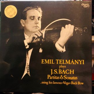 danacord DACO 147-148 - Johann Sebastian Bach, Emil Telmányi - P