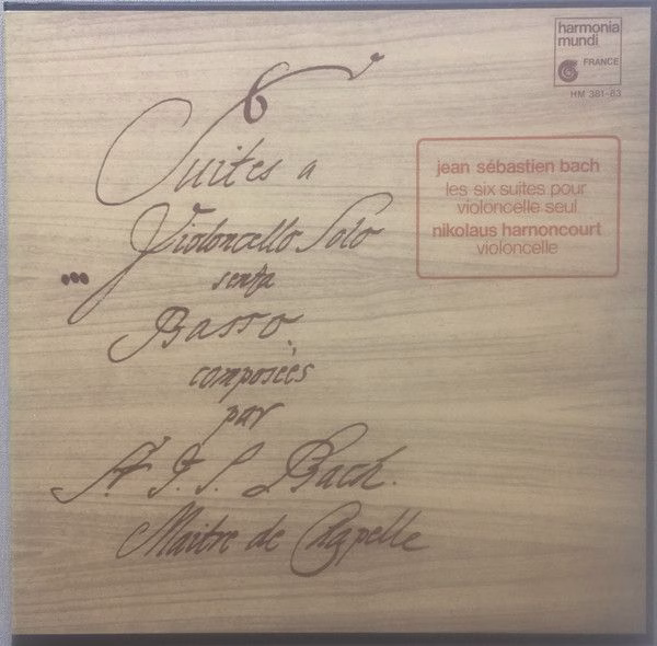 harmonia mundi France HM 381-83 - Johann Sebastian Bach, Nikolau