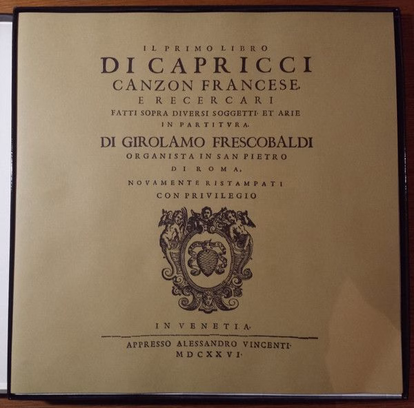 Deutsche Harmonia Mundi 1C 157-99 835/36 - Girolamo Frescobaldi, - Image 3