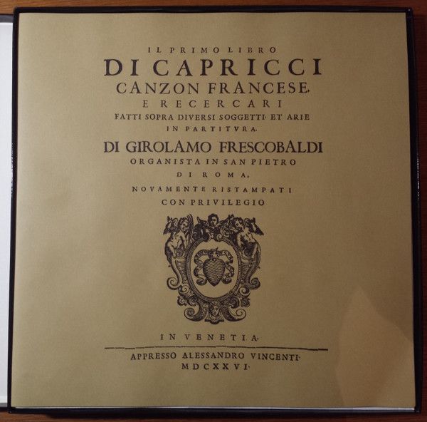 Deutsche Harmonia Mundi 1C 157-99 835/36 - Girolamo Frescobaldi, - Image 3