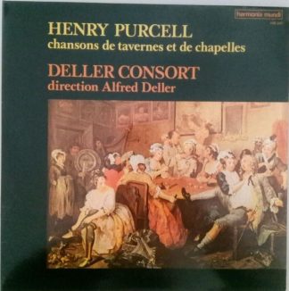 Harmonia Mundi HM 242 - Henry Purcell, Deller Consort, Alfred De