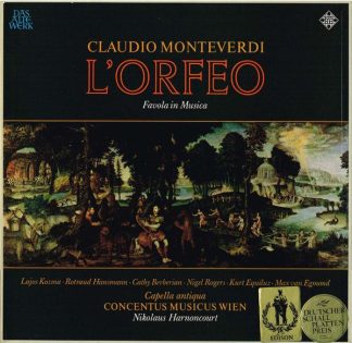 Telefunken SKH 21 - Claudio Monteverdi, Lajos Kozma, Rotraud Han