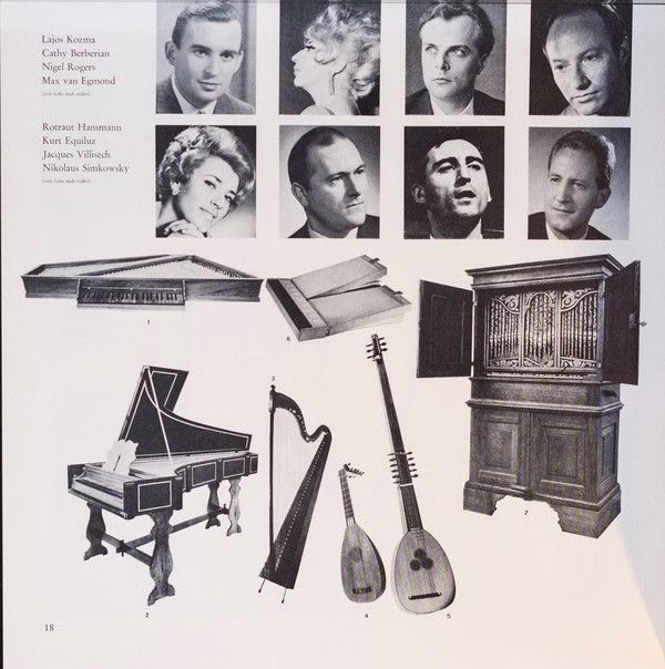 Telefunken SKH 21 - Claudio Monteverdi, Lajos Kozma, Rotraud Han - Image 7