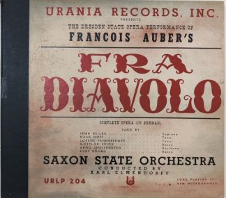 Urania Records (3) URLP 204 - Daniel-Francois-Esprit Auber, Chor