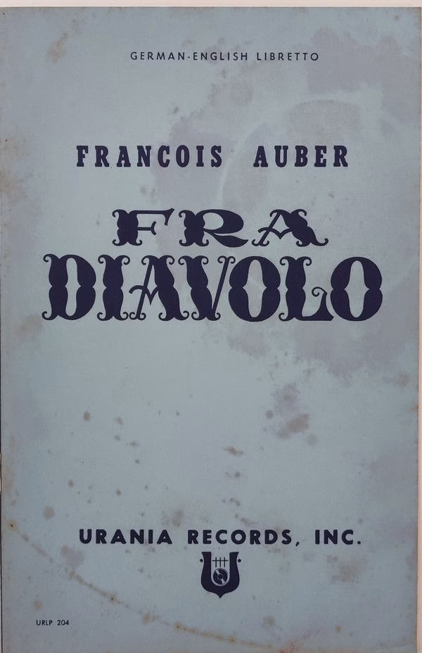 Urania Records (3) URLP 204 - Daniel-Francois-Esprit Auber, Chor - Image 4