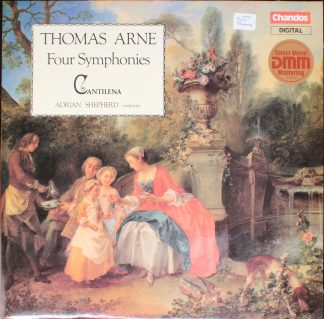 Chandos ABRD 1140 - Thomas Arne, Cantilena, Adrian Shepherd - Fo