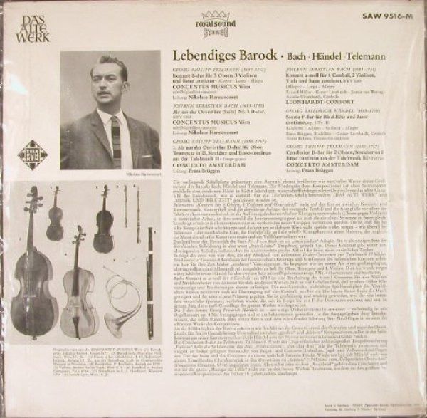 Telefunken SAW 9516-M - Johann Sebastian Bach, Georg Friedrich H - Image 8