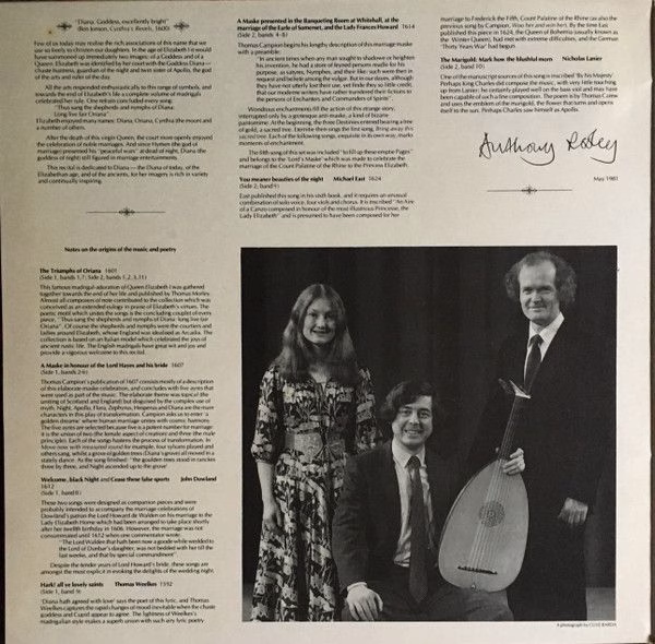hyperion A66019 - The Consort Of Musicke, Anthony Rooley, Emma K - Image 2
