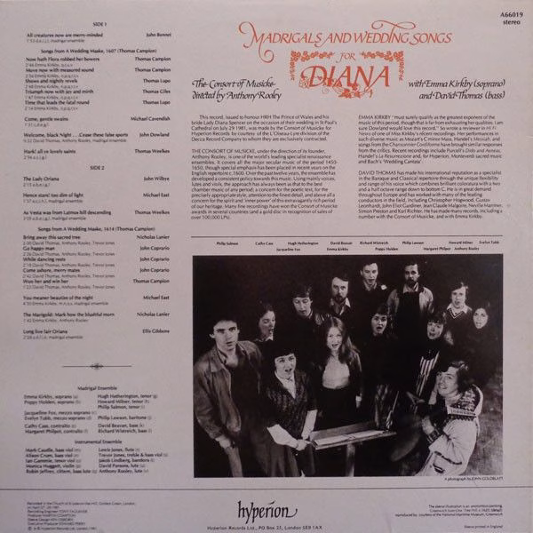 hyperion A66019 - The Consort Of Musicke, Anthony Rooley, Emma K - Image 4