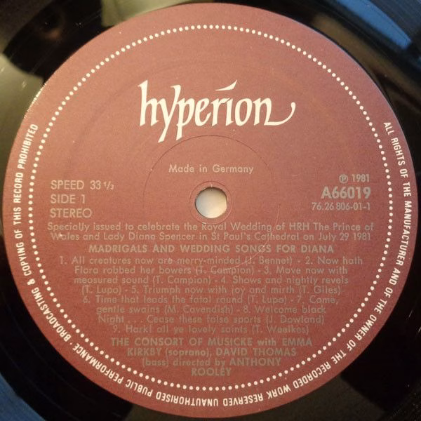 hyperion A66019 - The Consort Of Musicke, Anthony Rooley, Emma K - Image 5