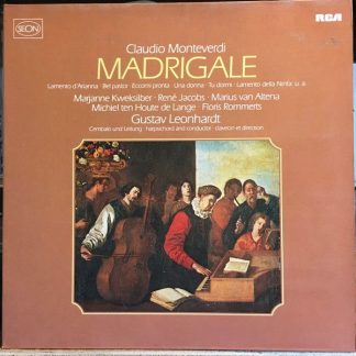 RCA Red Seal RL 30390 - Claudio Monteverdi, Gustav Leonhardt - M