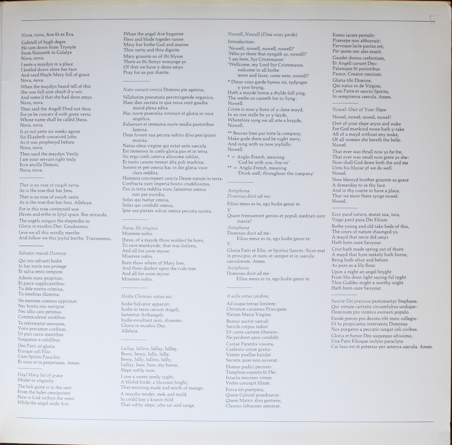 Harmonia Mundi 25 22487-2 - Pro Cantione Antiqua - A Christmas S - Image 3