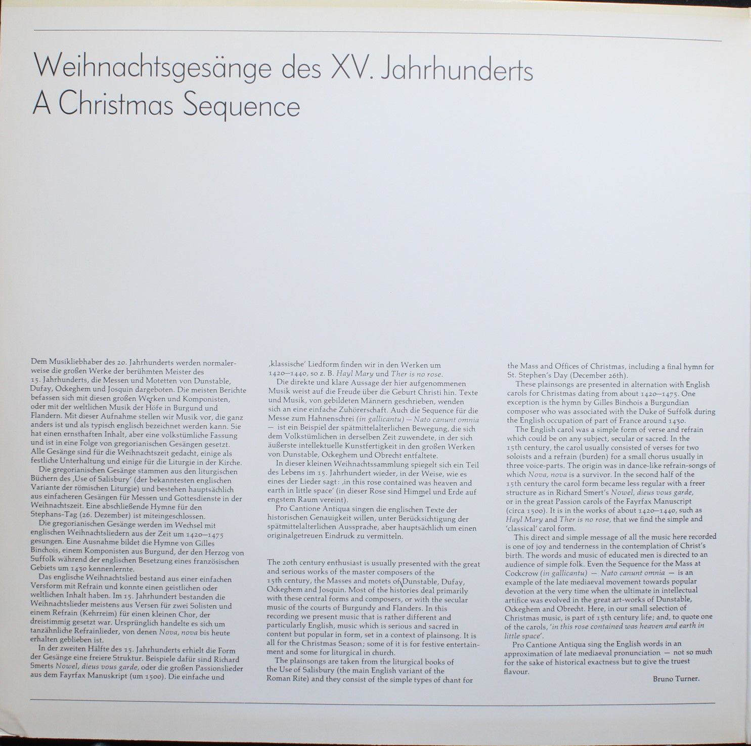 Harmonia Mundi 25 22487-2 - Pro Cantione Antiqua - A Christmas S - Image 4