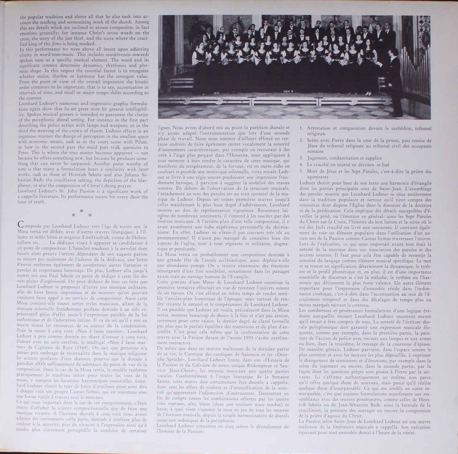 Telefunken 6.42000 AW - Leonhard Lechner - Missa Tertia 1584 / P - Image 3