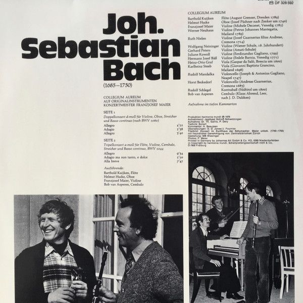 BASF EA 228 592 - Johann Sebastian Bach, Collegium Aureum, Franz - Image 4
