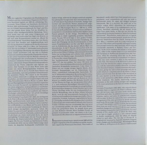 Telefunken 6.42157 AW - Ton Koopman, Jan Pieterszoon Sweelinck, - Image 3