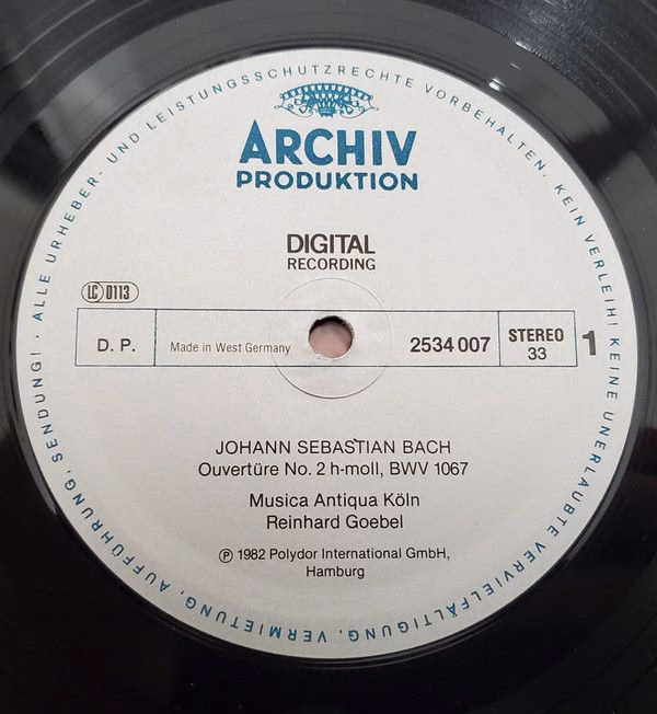 Archiv Produktion 2534007 - Johann Sebastian Bach, Musica Antiqu - Image 5