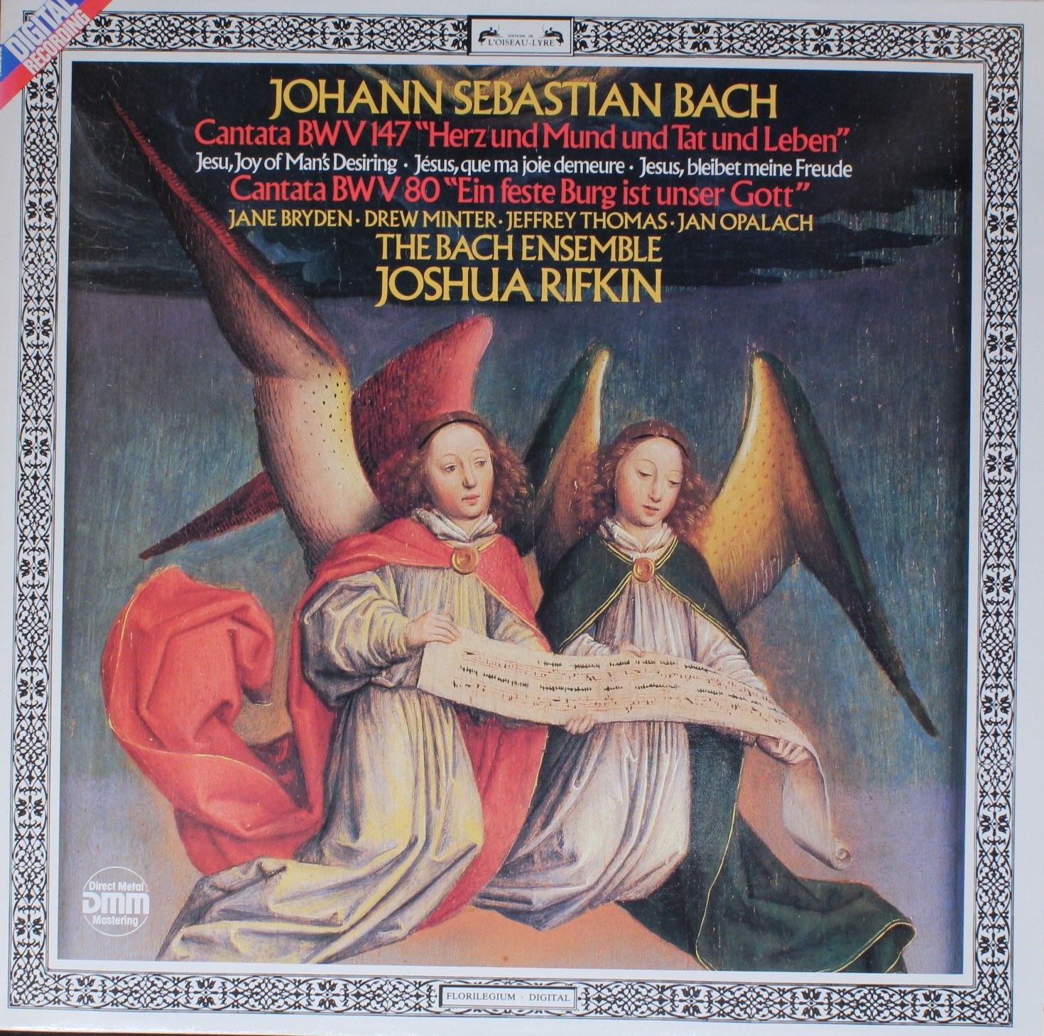 DECCA 6.43461 - Johann Sebastian Bach, Joshua Rifkin, Jane Bryde
