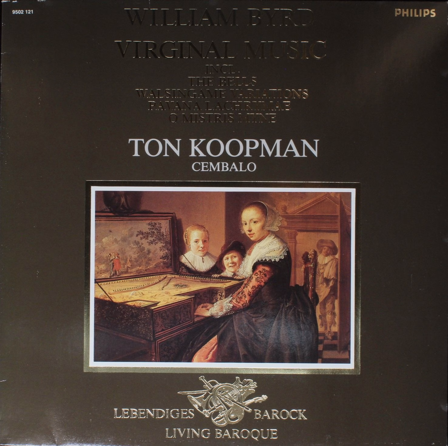 Philips 9502 121 - William Byrd - Virginal Music