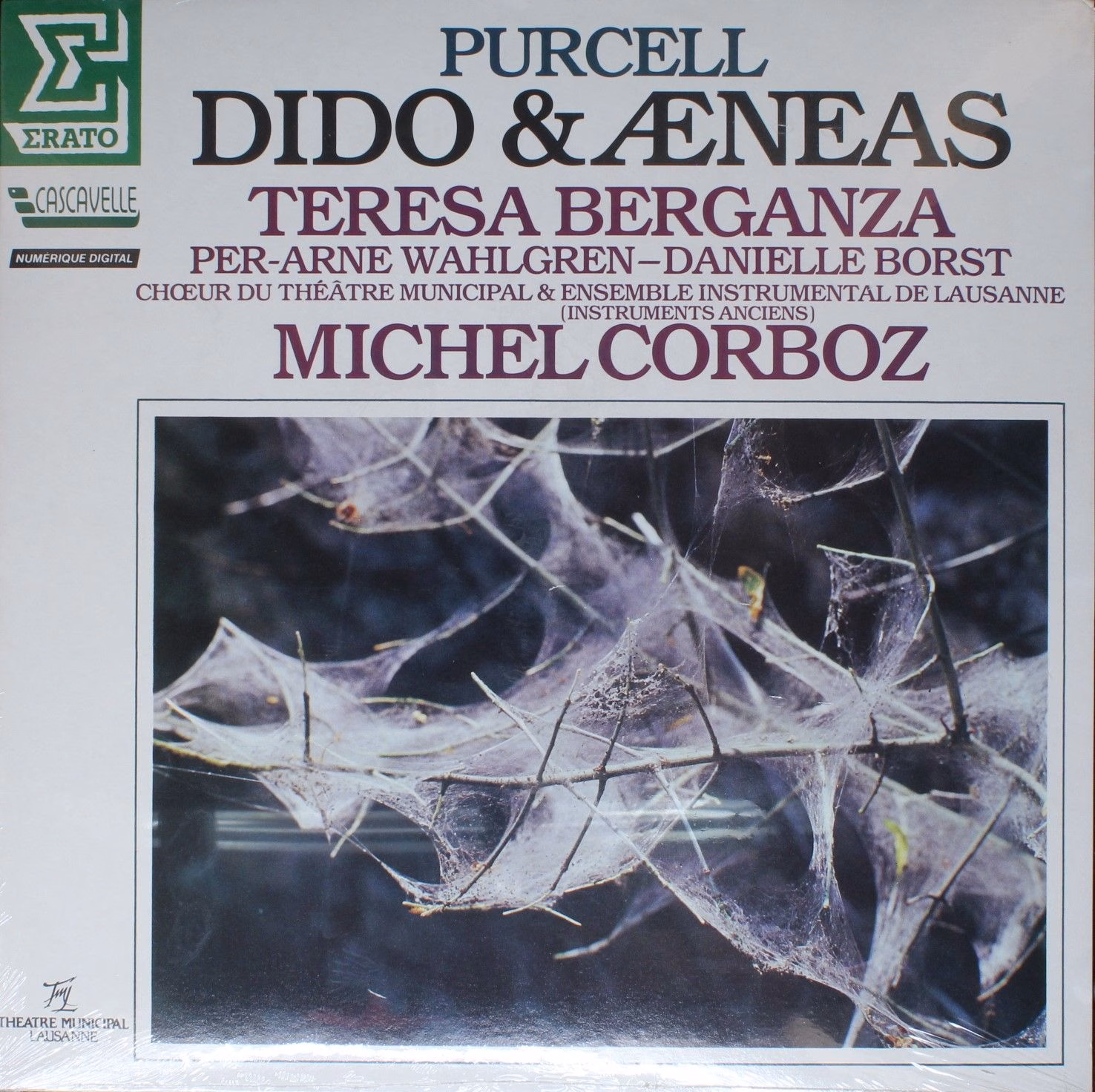 Erato NUM 75305 - Henry Purcell, Teresa Berganza, Per-Arne Wahlg