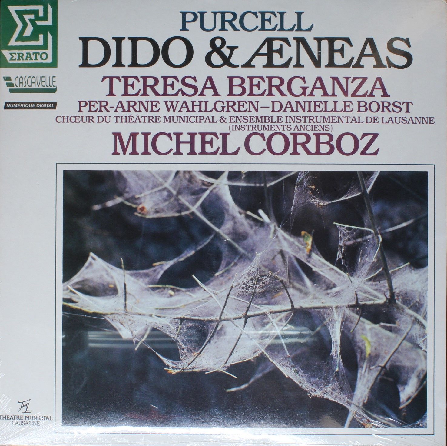 Erato NUM 75305 - Henry Purcell, Teresa Berganza, Per-Arne Wahlg