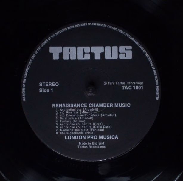 Tactus (3) TAC 1001 - The London "Pro Musica" Symphony Orchestra - Image 5