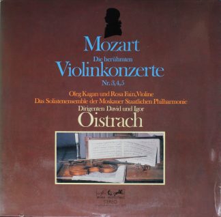 Eurodisc 80 986 XK - Wolfgang Amadeus Mozart, Oleg Kagan, Solois