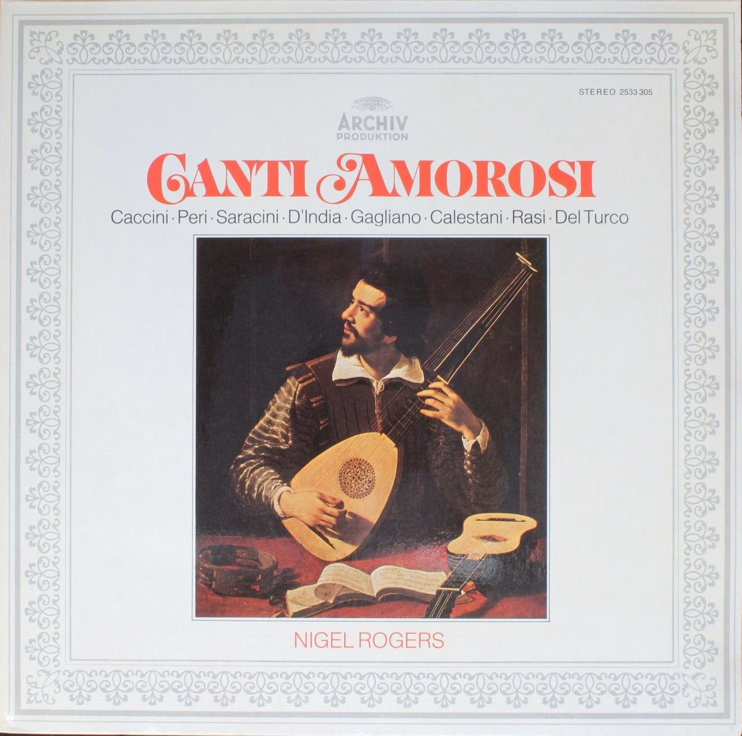 Archiv Produktion 2533 305 - Giulio Caccini, Jacopo Peri, Claudi