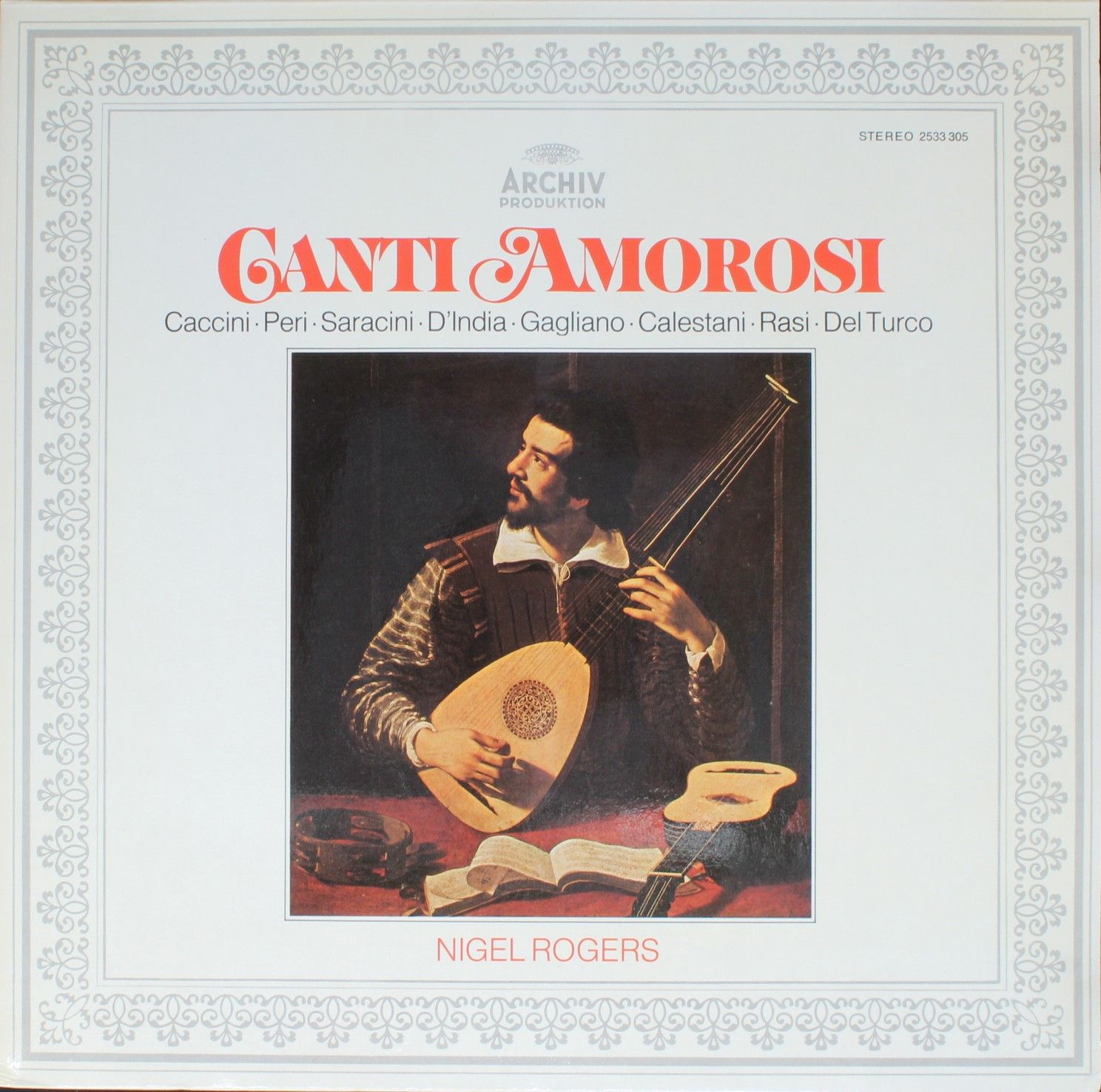 Archiv Produktion 2533 305 - Giulio Caccini, Jacopo Peri, Claudi