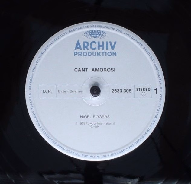 Archiv Produktion 2533 305 - Giulio Caccini, Jacopo Peri, Claudi - Image 5