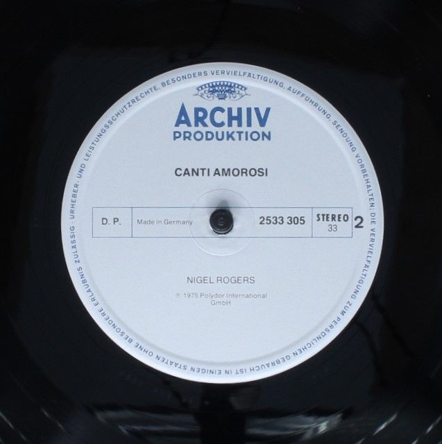 Archiv Produktion 2533 305 - Giulio Caccini, Jacopo Peri, Claudi - Image 6