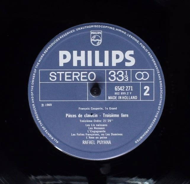 Philips 6770 013 - François Couperin, Rafael Puyana - Pieces De - Image 6