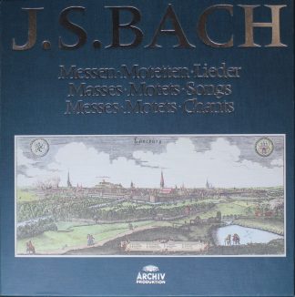 Archiv Produktion 2722 017 - Johann Sebastian Bach - Messen, Mot