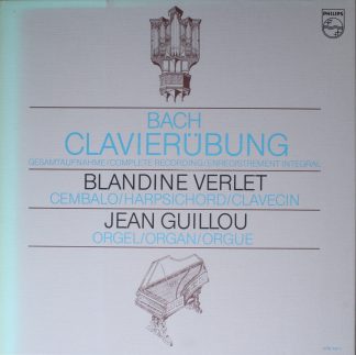 Philips 6769 750 - Johann Sebastian Bach, Blandine Verlet, Jean