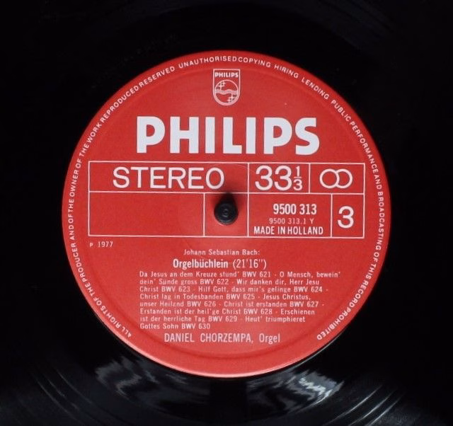Philips 6700 115 - Johann Sebastian Bach, Daniel Chorzempa - <Or - Image 7
