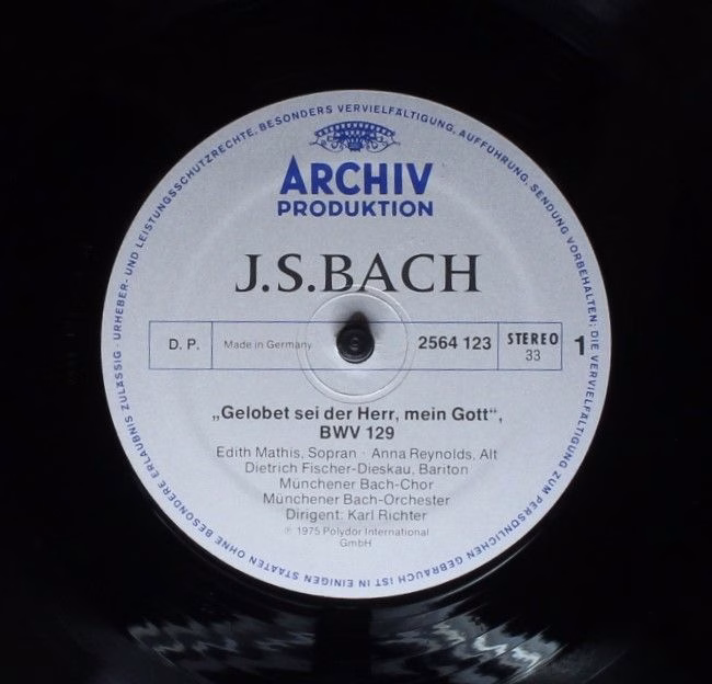Archiv Produktion 2722 019 - Johann Sebastian Bach - Kantaten II - Image 9
