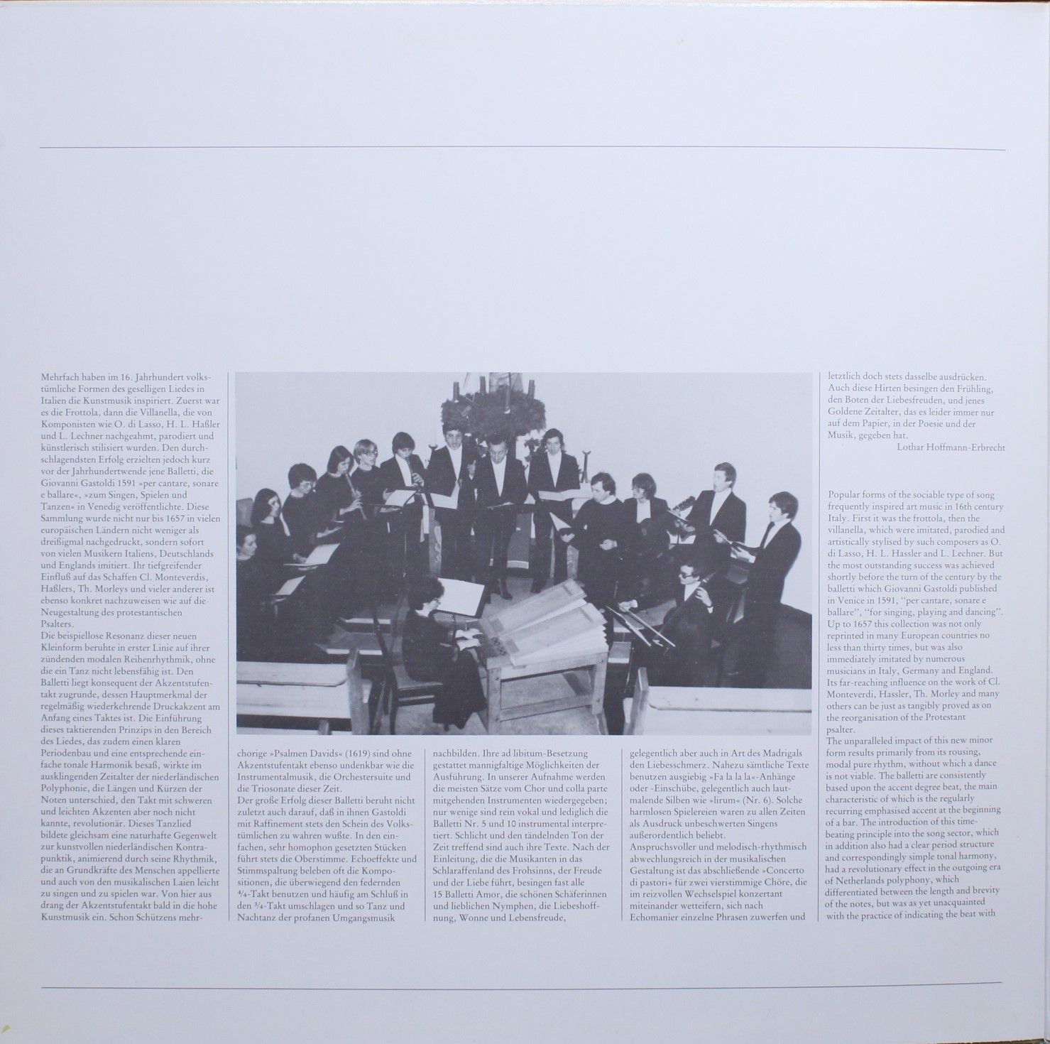 RCA Red Seal RL 30771 - Giovanni Gastoldi, Niederaltaicher Schol - Image 3